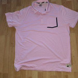 Pink Puma Golf shirt